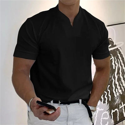 Jaxon™ - Zakelijk Fitness-Shirt voor Heren met Korte Mouwen