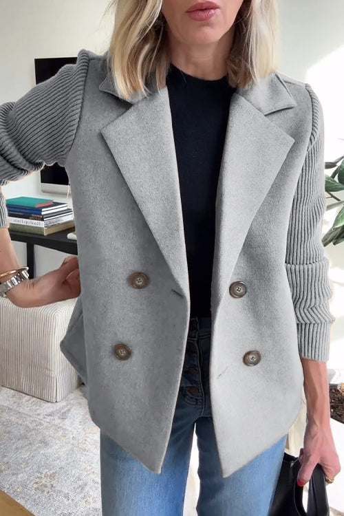 Sorelle I Blazer en gebreide elegantie