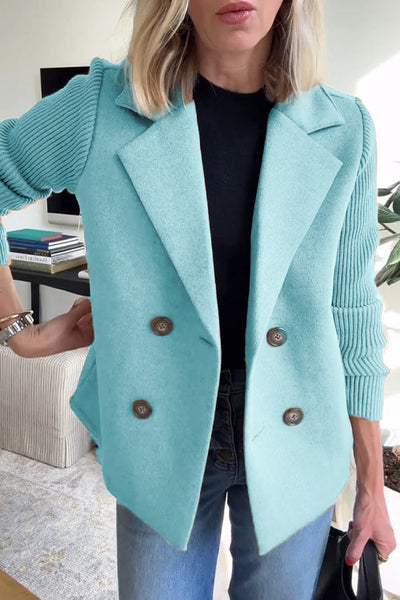 Sorelle I Blazer en gebreide elegantie