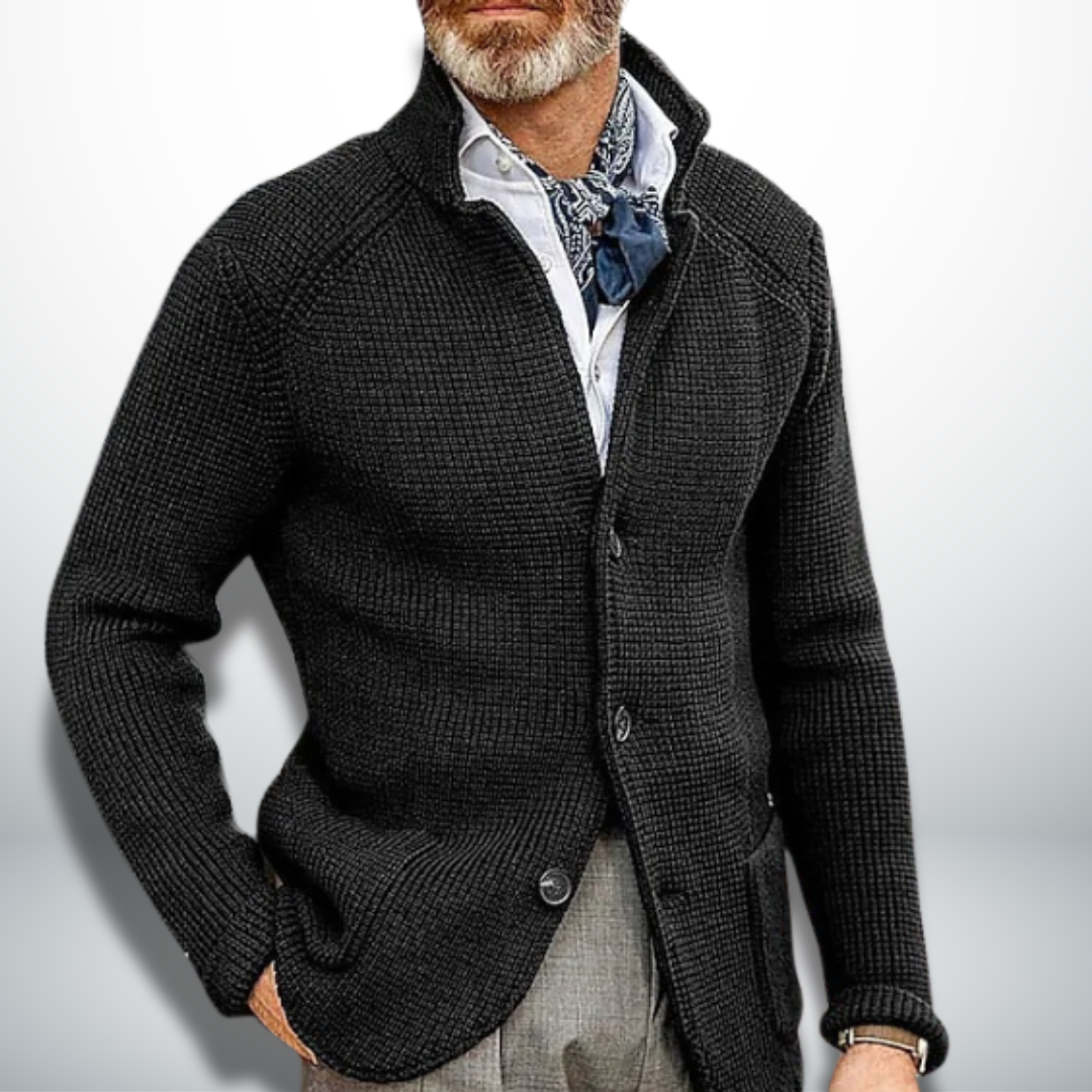 Tiberio™ | Zachte en elegante heren cardigan