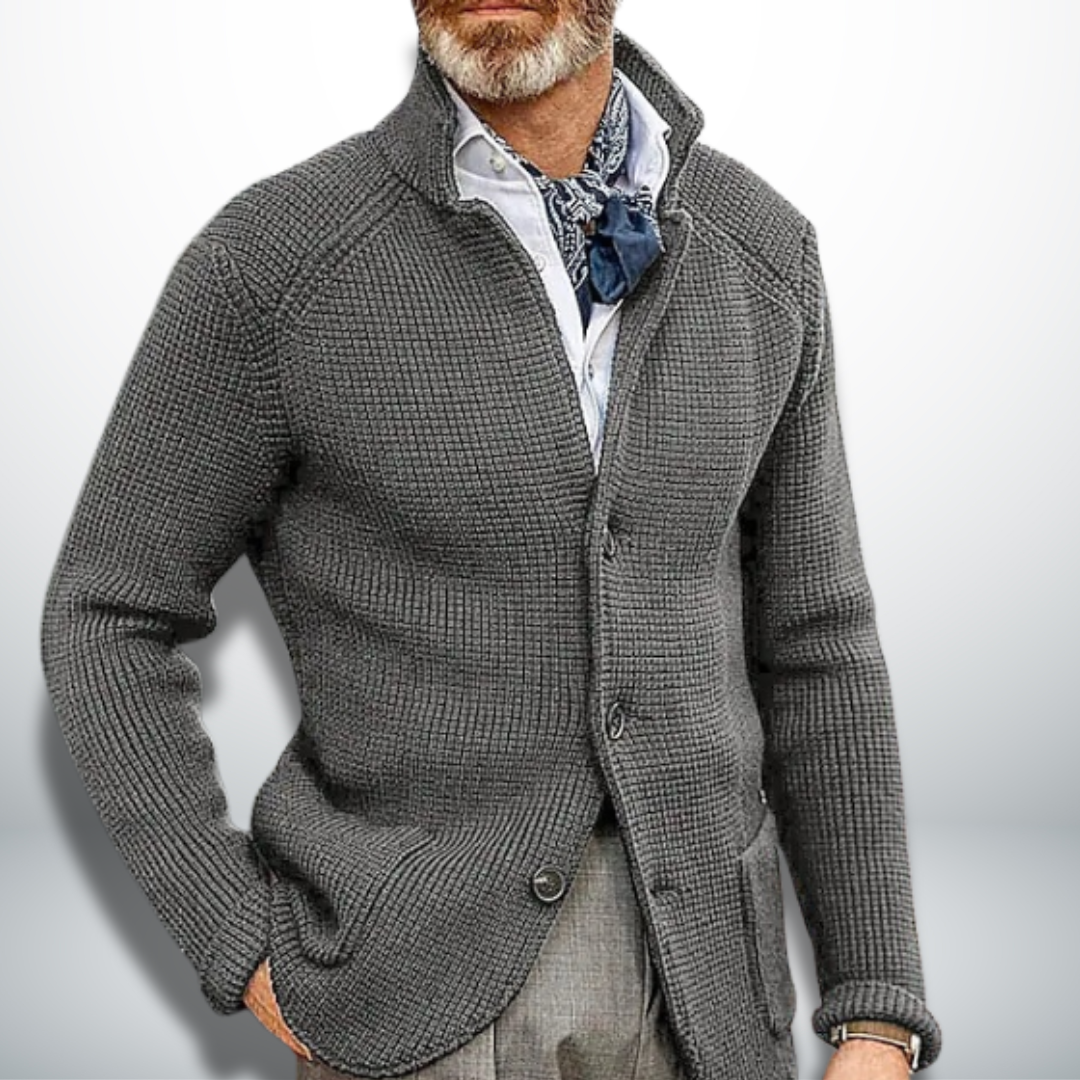 Tiberio™ | Zachte en elegante heren cardigan