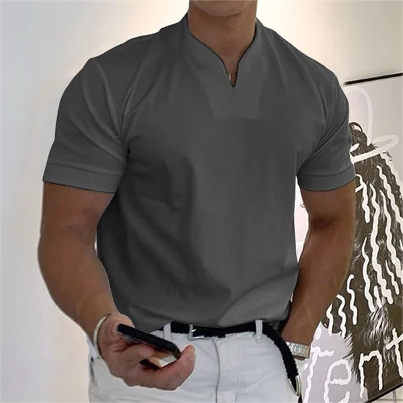 Jaxon™ - Zakelijk Fitness-Shirt voor Heren met Korte Mouwen