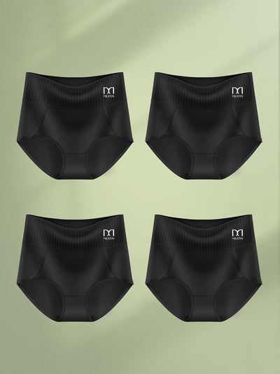 Shaplex™ - Set van 6 Hoge Taille Ademend en Comfortabele Onderbroeken met Buikondersteuning