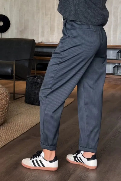 Élodie-Claire™ | Gestreepte Tailorpantalon