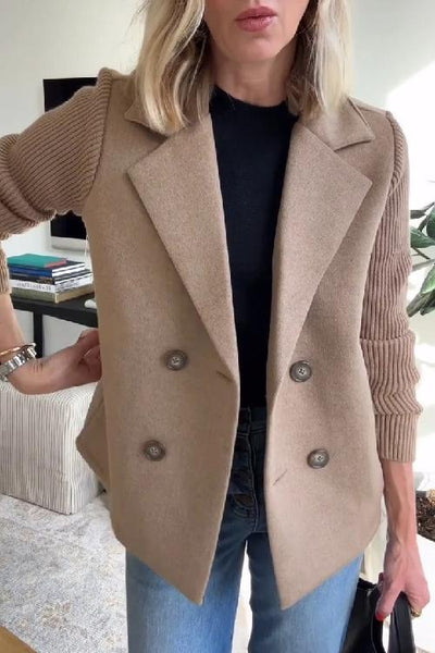 Sorelle I Blazer en gebreide elegantie